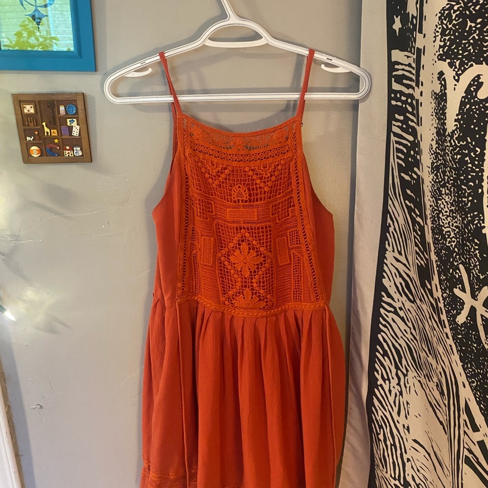 Orange Dress